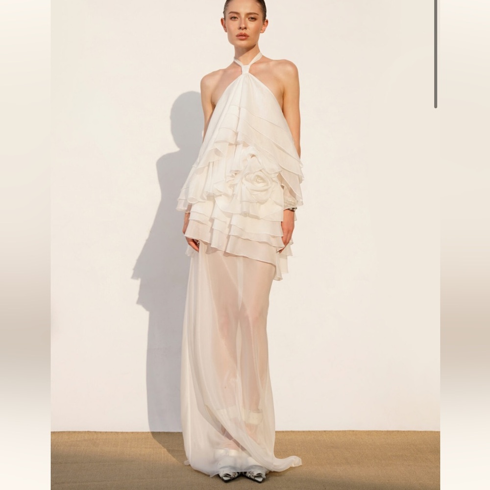 Sanrose Ruffle Gown - Picture 2 of 6